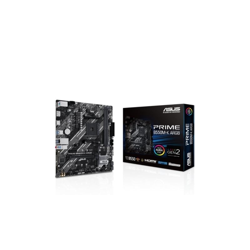 Placa base asus amd prime b550m - k