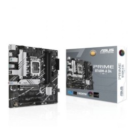 Placa Base Asus Prime B760M-A D4-CSM- Socket 1700- DDR4- PCIe 4-0- Micro ATX