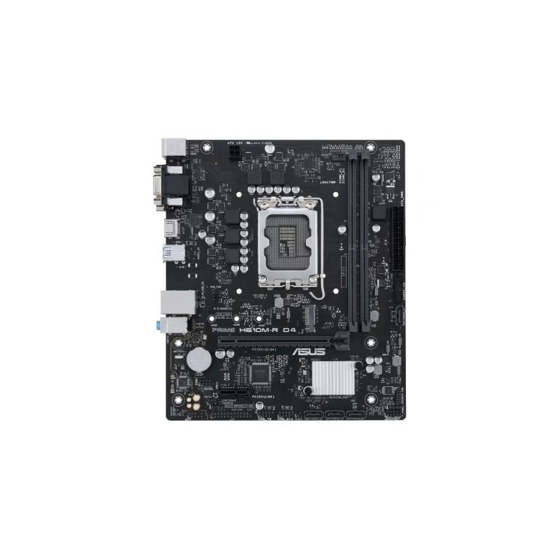 Placa Base Asus Prime H610M-R D4 Socket 1700- DDR4- PCIe 4-0- Micro ATX- Bulk