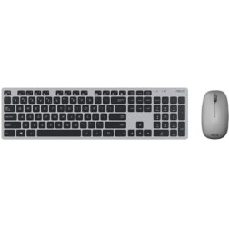 Teclado y Ratón Inalámbricos Asus W5000 Wireless- Gris