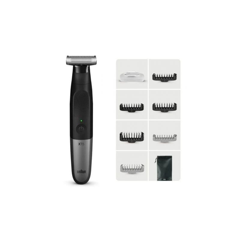 Afeitadora Braun Wet and Dry Serie X XT5200- con Batería- 6 Accesorios