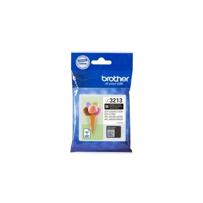 Cartucho tinta brother lc3213bk negro 400