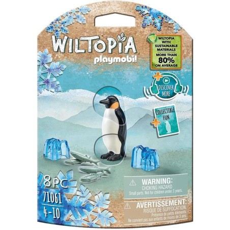 Playmobil wiltopia pingüino emperador