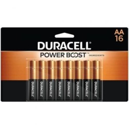 Pack de 16 Pilas AA Duracell Plus Power Boost DPBLR6B16- 1-5V- Alcalinas
