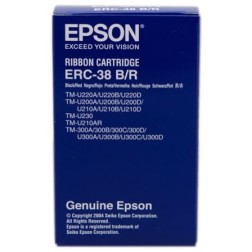 Cinta Nylon Epson ERC-38- Negro- Roja