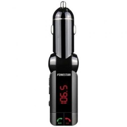 Transmisor FM- MP3- Bluetooth Fonestar TL-3UB- 2xUSB