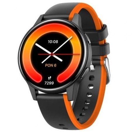 Forever Smartwatch IGo Watch 4 JW-600 Notificaciones- Frecuencia Cardiaca- Negro