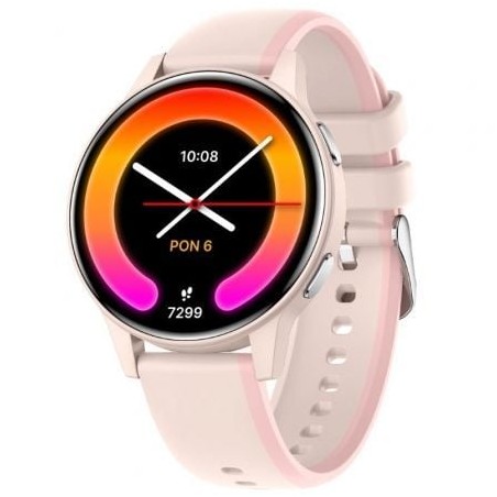 Forever Smartwatch IGo Watch 4 JW-600 Notificaciones- Frecuencia Cardiaca- Rosa