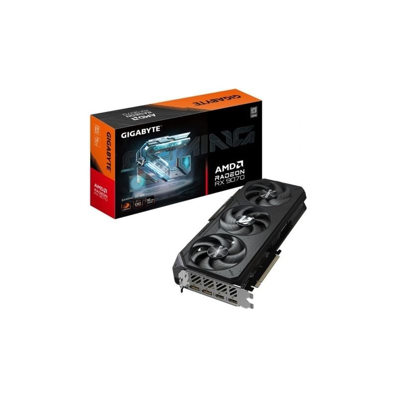 TARJETA GRAFICA GIGABYTE RADEON RX 9070 GAMING OC 16G TARJETA GRAFICA GIGABYTE RADEON RX 9070 GAMING OC 16G