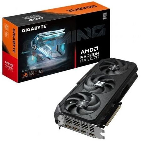 Tarjeta Gráfica Gigabyte Radeon RX 9070 Gaming OC- 16GB GDDR6
