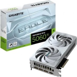 Tarjeta Gráfica Gigabyte GeForce RTX 5060 Ti Eagle OC ICE- 8GB GDDR7
