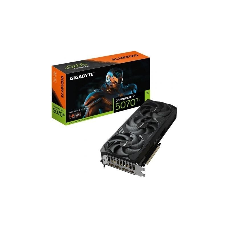 GIGABYTE GeForce RTX 5070 Ti WINDFORCE OC SFF 16G Tarjeta Gráfica