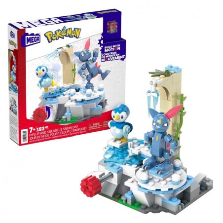 Figura mattel mega construx pokemon piplup