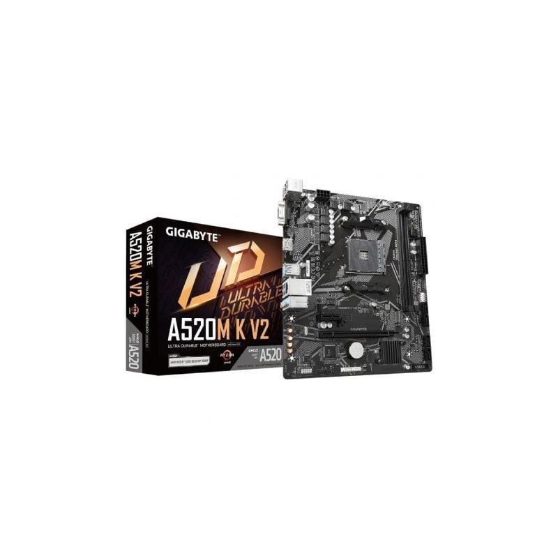 Placa base gigabyte a520m k v2
