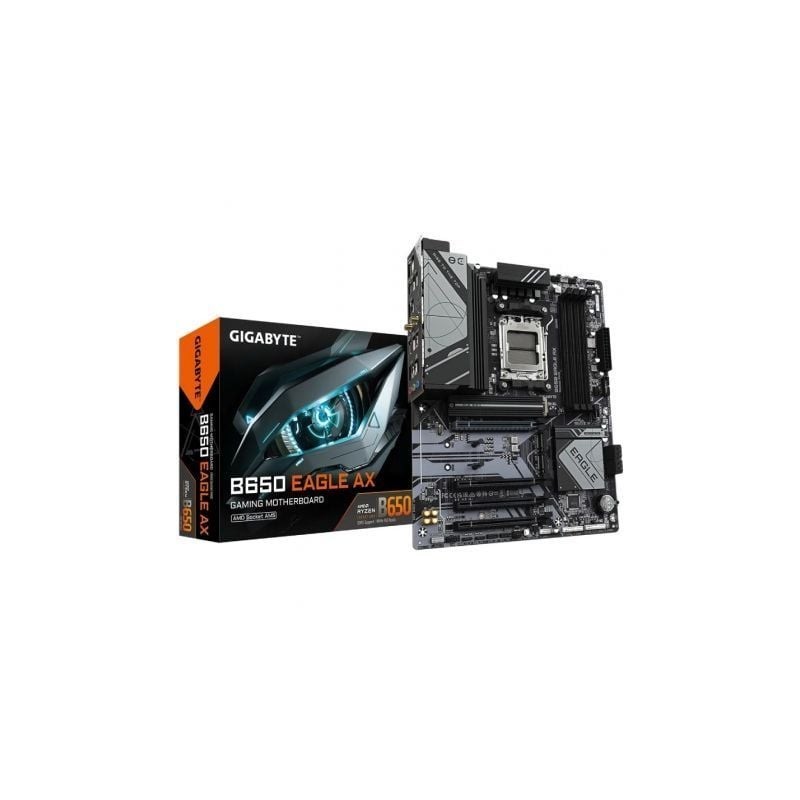 PLACA BASE GIGABYTE B650 EAGLE AX AM5 ATX 4XDDR5 PLACA BASE GIGABYTE B650 EAGLE AX AM5 ATX 4XDDR5