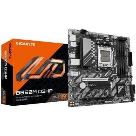 Placa Base Gigabyte B850M D3HP- Socket AM5- DDR5- PCIe 5-0- Micro ATX