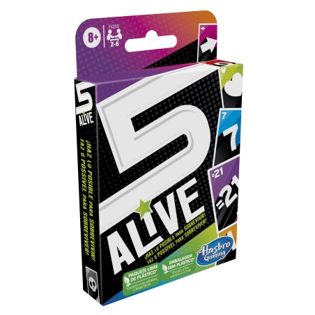 Juego cartas 5 alive