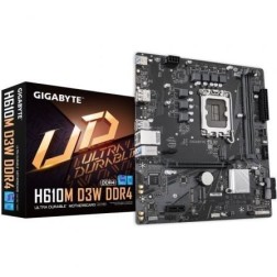 Placa Base Gigabyte H610M D3W DDR4 Socket 1700- DDR4- PCIe 4-0- Micro ATX