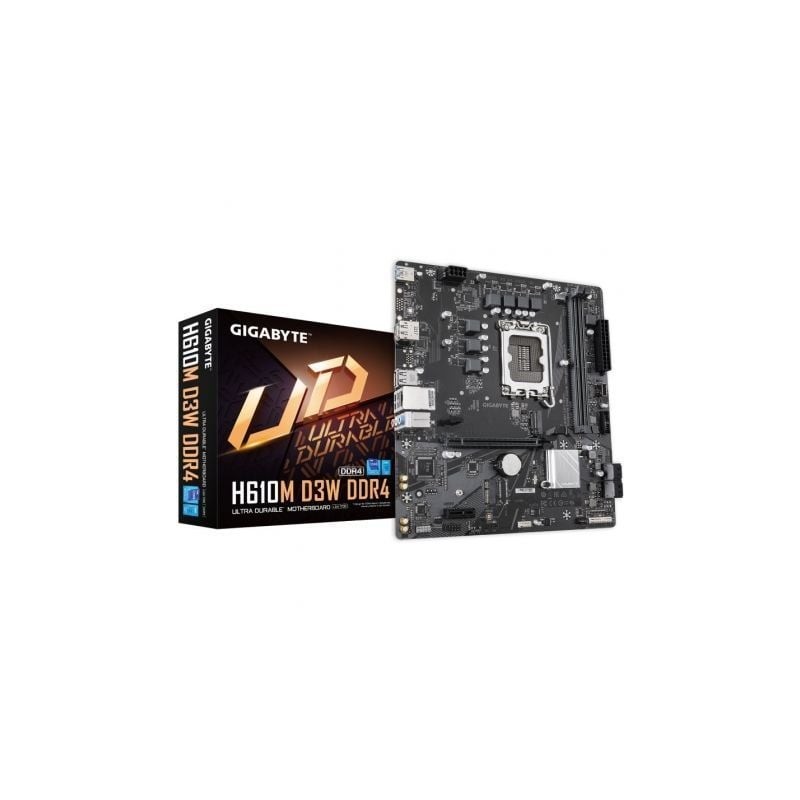 GIGABYTE H610M D3W DDR4 placa base Intel H610 LGA 1700 micro ATX