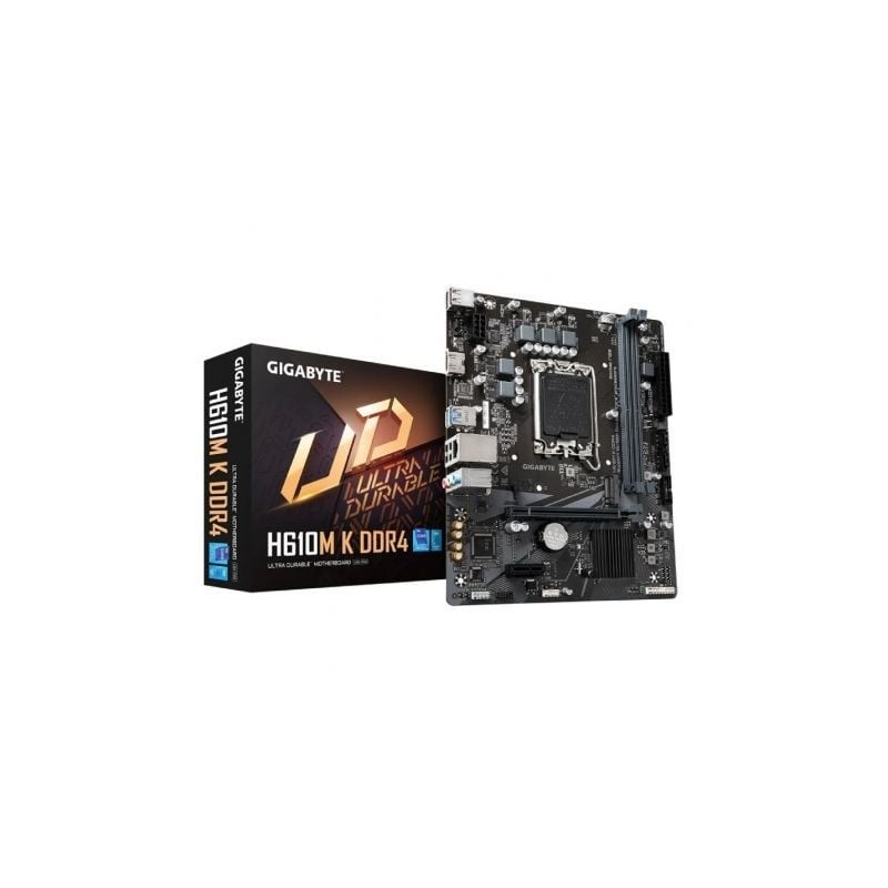 Placa Base Gigabyte H610M K DDR4 Socket 1700- DDR4- PCIe 4-0- Micro ATX