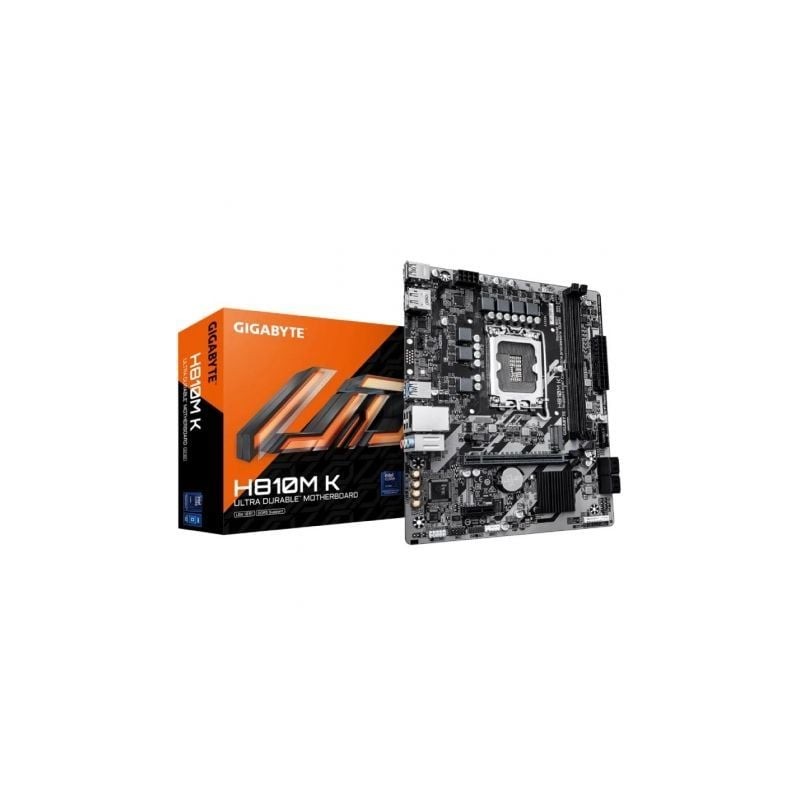 PLACA BASE GIGABYTE H810M-K 1851 MATX 2XDDR5 PLACA BASE GIGABYTE H810M-K 1851 MATX 2XDDR5