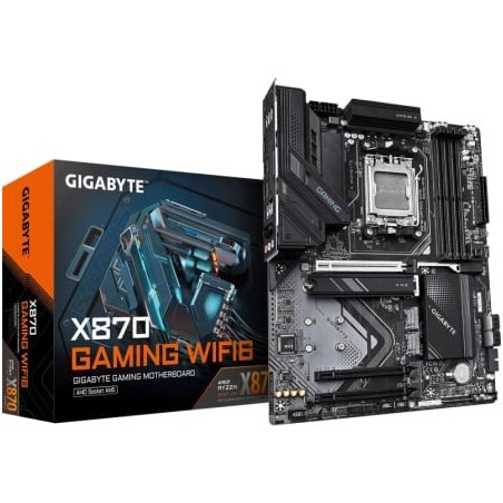 Placa Base Gigabyte X870 GAMING WIFI6 Socket AM5- DDR5- PCIe 5-0