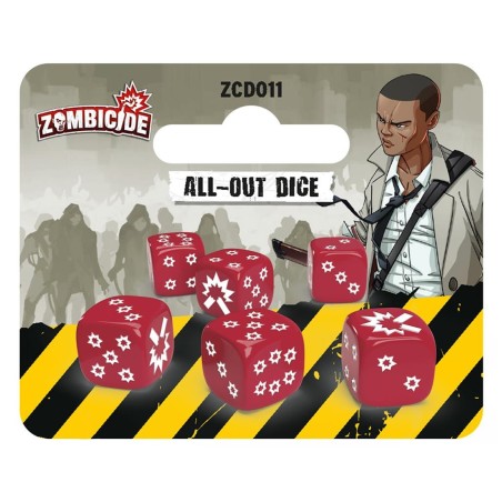 Dados juego mesa zombicide 2nd edition