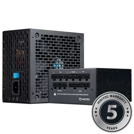 Fuente de Alimentación Hiditec GDX850 V3- 850W- Ventilador 14cm- ATX 3-1- PCIe 5-1- 80 Plus Gold