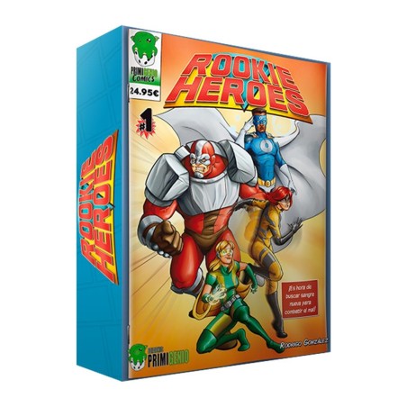 Juego mesa rookie heroes pegi 10