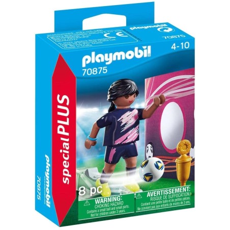 Playmobil special plus futbolista con muro