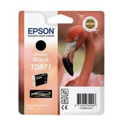 Cartucho tinta epson c13t08714010 negro flamenco