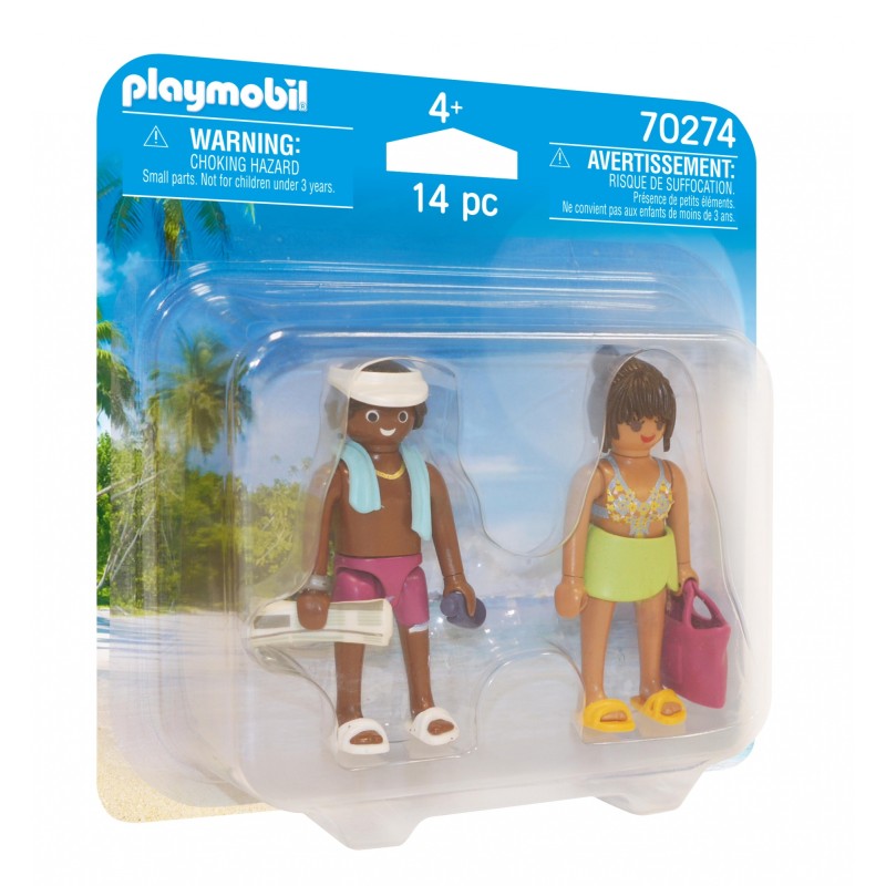 Playmobil figuras pareja vacaciones