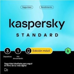 Kaspersky Standard Mobile para Android- 3 Dispositivos- 1 Año