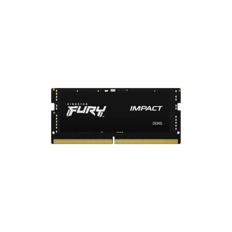 Memoria RAM Kingston FURY Impact 16GB- DDR5- 5600MHz- 1-1V- CL40- SODIMM