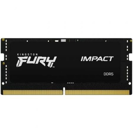 Memoria RAM Kingston FURY Impact 16GB- DDR5- 5600MHz- 1-1V- CL40- SODIMM