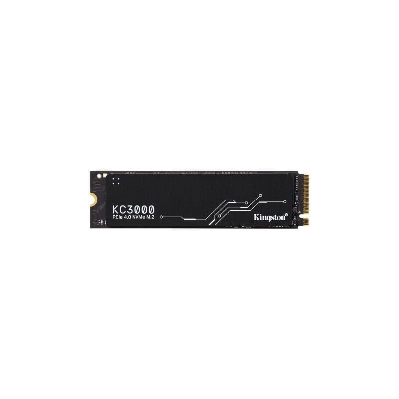 Disco SSD Kingston KC3000 1TB- M-2 2280 PCIe Gen4- con Disipador de Calor- Full Capacity