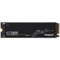 Disco SSD Kingston KC3000 1TB- M-2 2280 PCIe Gen4- con Disipador de Calor- Full Capacity