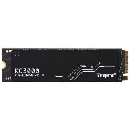 Disco SSD Kingston KC3000 2TB- M-2 2280 PCIe Gen4- con Disipador de Calor- Full Capacity