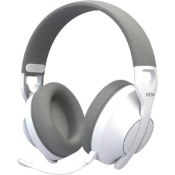 Auriculares Gaming Inalámbricos con Micrófono Krom Phase- Bluetooth- Jack 3-5- USB 2-0- Blancos
