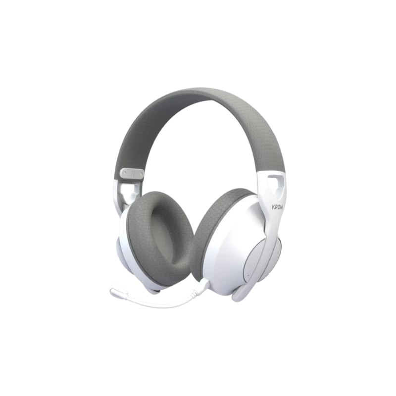 Krom Phase - Wireless Auriculares Gaming Blanco