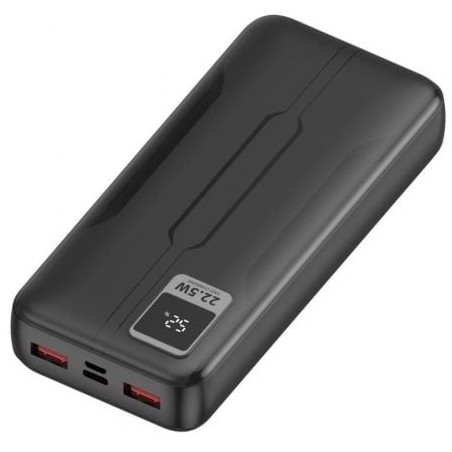 Powerbank 20000mAh Leotec LEPOW20W22K- 22-5W- Negra