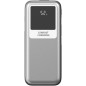 Powerbank 10000mAh Leotec LEPOW35W10S- 35W- Plata y Gris- Incluye Cable USB Tipo-C y Lightning