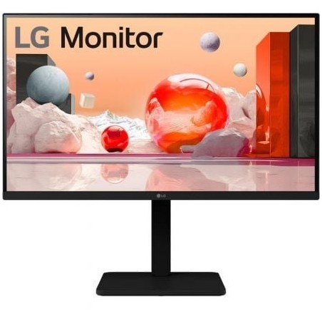 Monitor Profesional LG 24BA560-B 24"- Full HD- Multimedia- Regulable en altura- Negro