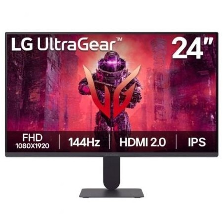 Monitor Gaming LG UltraGear 24G411A-B 23-7"- Full HD- 1ms- 144Hz- IPS- Negro
