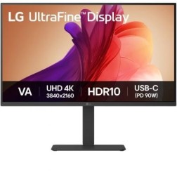 Monitor Profesional LG UltraFine 32U720A-B 31-5"- 4K- Multimedia- Regulable en altura- Negro