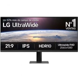 Monitor Profesional Ultrapanorámico LG UltraWide 34U511A-B 34"- UWFHD- Negro
