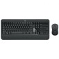 COMBO TECLADO RATON LOGITECH MK540 NEGRO INALAMBRICO PILAS