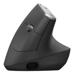 Ratón Vertical Inalámbrico Logitech Vertical MX- Batería recargable- Hasta 4000 DPI