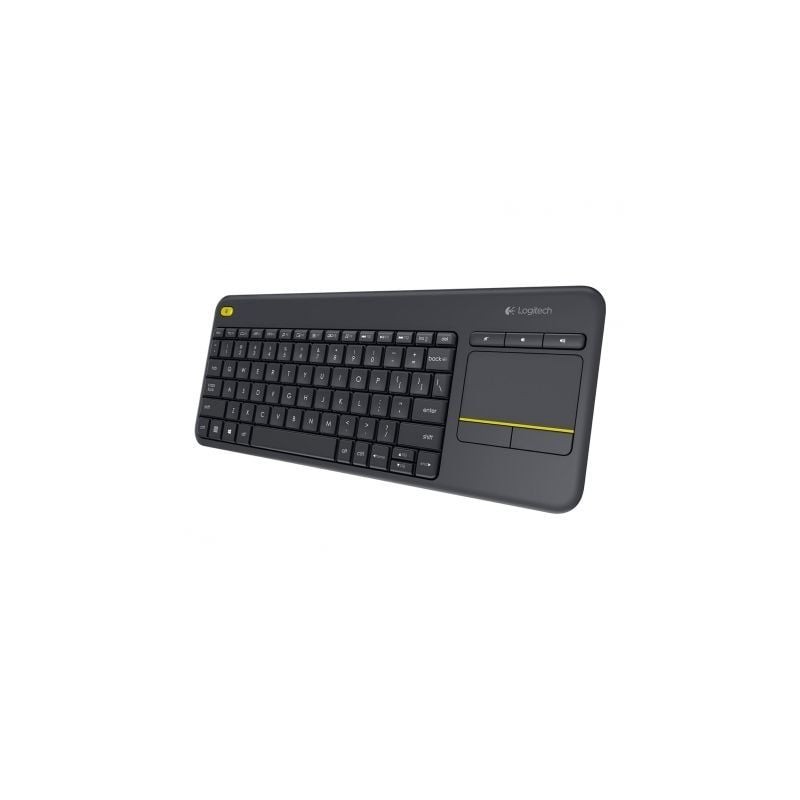 TECLADO LOGITECH K400 PLUS RF INALAMBRICO NEGRO TECLADO LOGITECH K400 PLUS RF INALAMBRICO NEGRO
