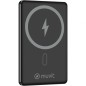 Powerbank 5000mAh Muvit For Change MCCHP0009- 20W- Wireless- Negra- Incluye Cable USB Tipo-C